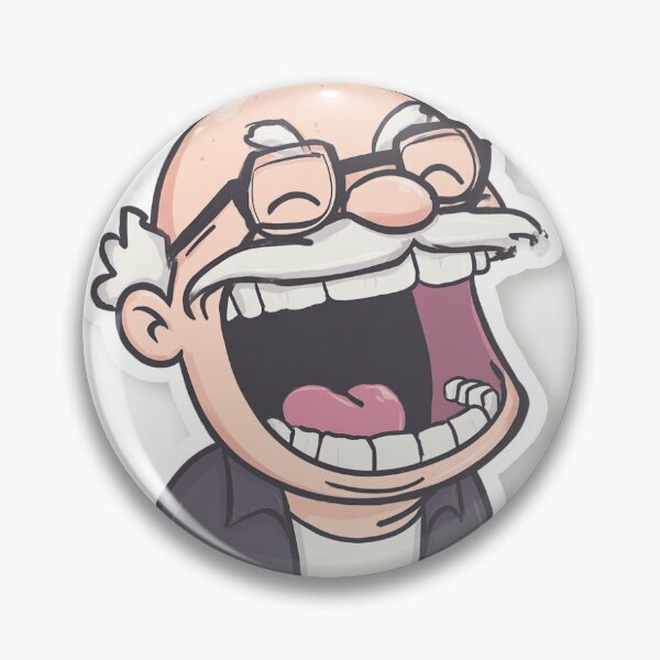 Item preview, Laughing grandpa designed and sold by TornadoVibes.