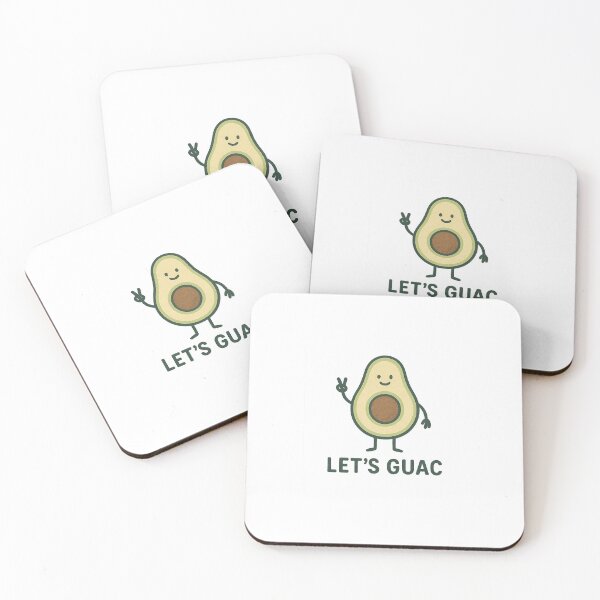 Item preview, Let’s guac avocado funny designed and sold by DesignbyOli.