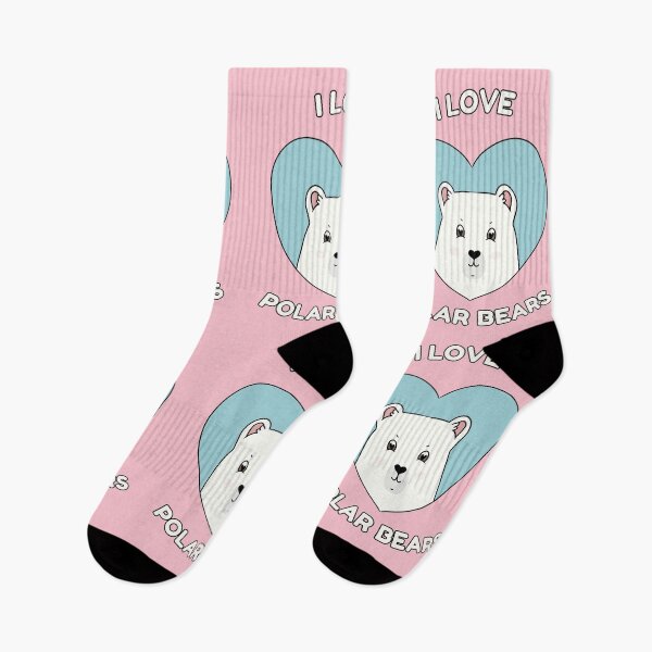 Item preview, I LOVE POLAR BEARS designed and sold by HugSomeNettles.