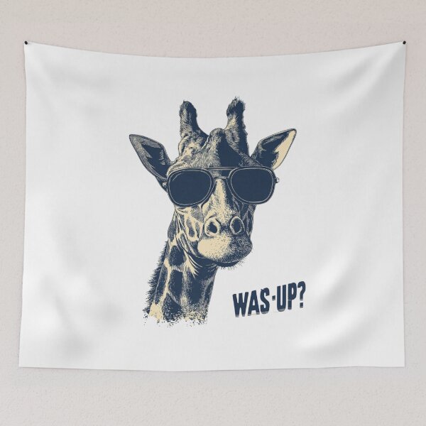 Item preview, Cool Giraffe Sunglasses Was-Up designed and sold by Blurbean.