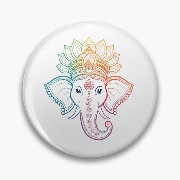 Item preview, Ganesha  god of beginnings, wisdom and luck  designed and sold by Lucky 777.