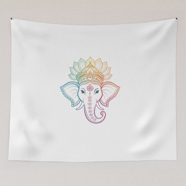 Item preview, Ganesha  god of beginnings, wisdom and luck  designed and sold by Lucky 777.