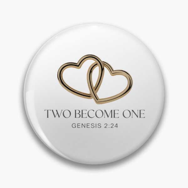Item preview, Two Become One Genesis 2:24 designed and sold by LovingLightMedia.