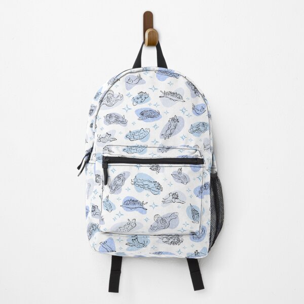 Item preview, Midcentury Modern Nudibranchs - Blue designed and sold by Squilla Design Studio.