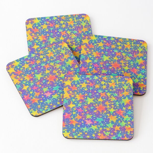 Item preview, Colorful stars pattern designed and sold by saly55887.