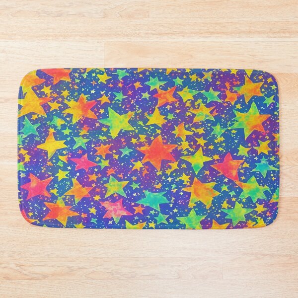 Item preview, Colorful stars pattern designed and sold by saly55887.