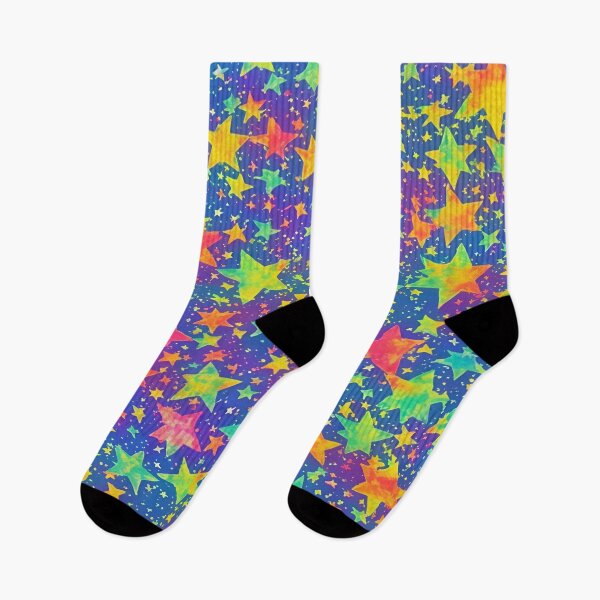 Item preview, Colorful stars pattern designed and sold by saly55887.