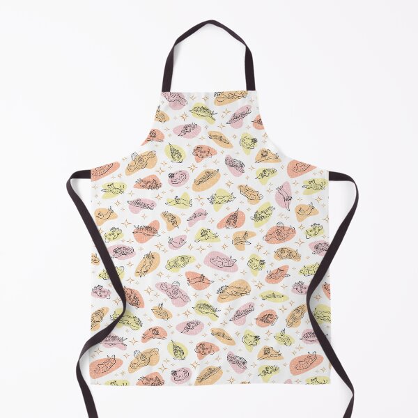 Item preview, Midcentury Modern Nudibranchs - Orange designed and sold by Squilla Design Studio.