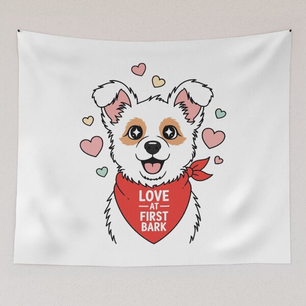 Item preview, Love at First Bark designed and sold by Amir Faysal.
