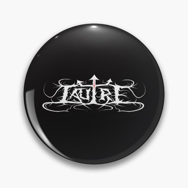 Item preview, Lautre in black metal style (white) designed and sold by HolyShnitt.