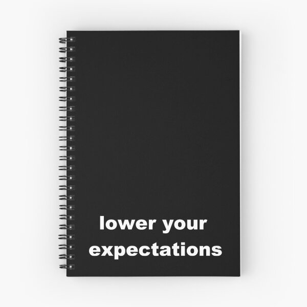 Item preview, lower your expectations designed and sold by p3ssimist.