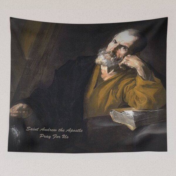Item preview, Saint Andrew the Apostle designed and sold by LitanyLane.