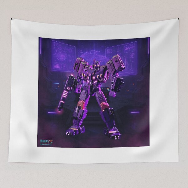 Item preview, Tarn standing strong in Decepticon command center.  designed and sold by PapisToyPhotography .