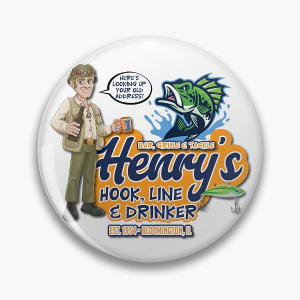 Item preview, Henry Blake's Hook, Line and Drinker designed and sold by PresentTees.