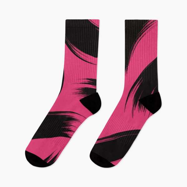 Item preview, Hot Pink and Black Paint Strokes designed and sold by Ketique.