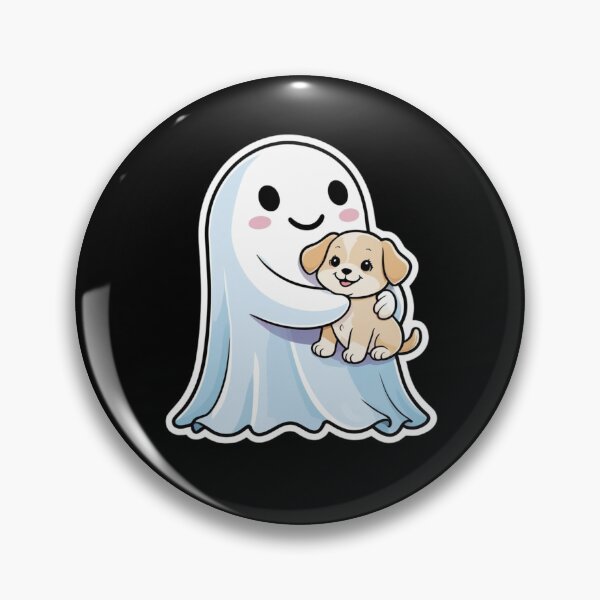 Item preview, Ghost Hugging Puppy designed and sold by LewpyG.