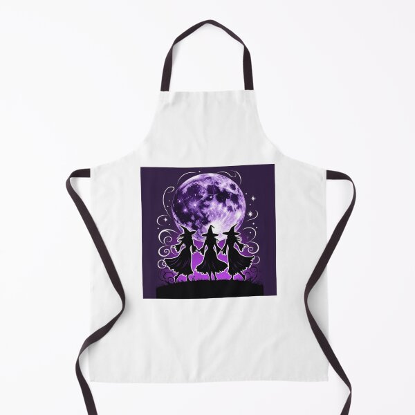 Item preview, Purple Three Witches Dancing Under the Moon designed and sold by MoonlitSpirit.