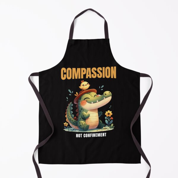 Item preview, Peaceful Anti-Alligator Alcatraz Compassion Tee, Activism Shirt, Gift for Nature Lovers, Alligator Awareness designed and sold by Orens POD.