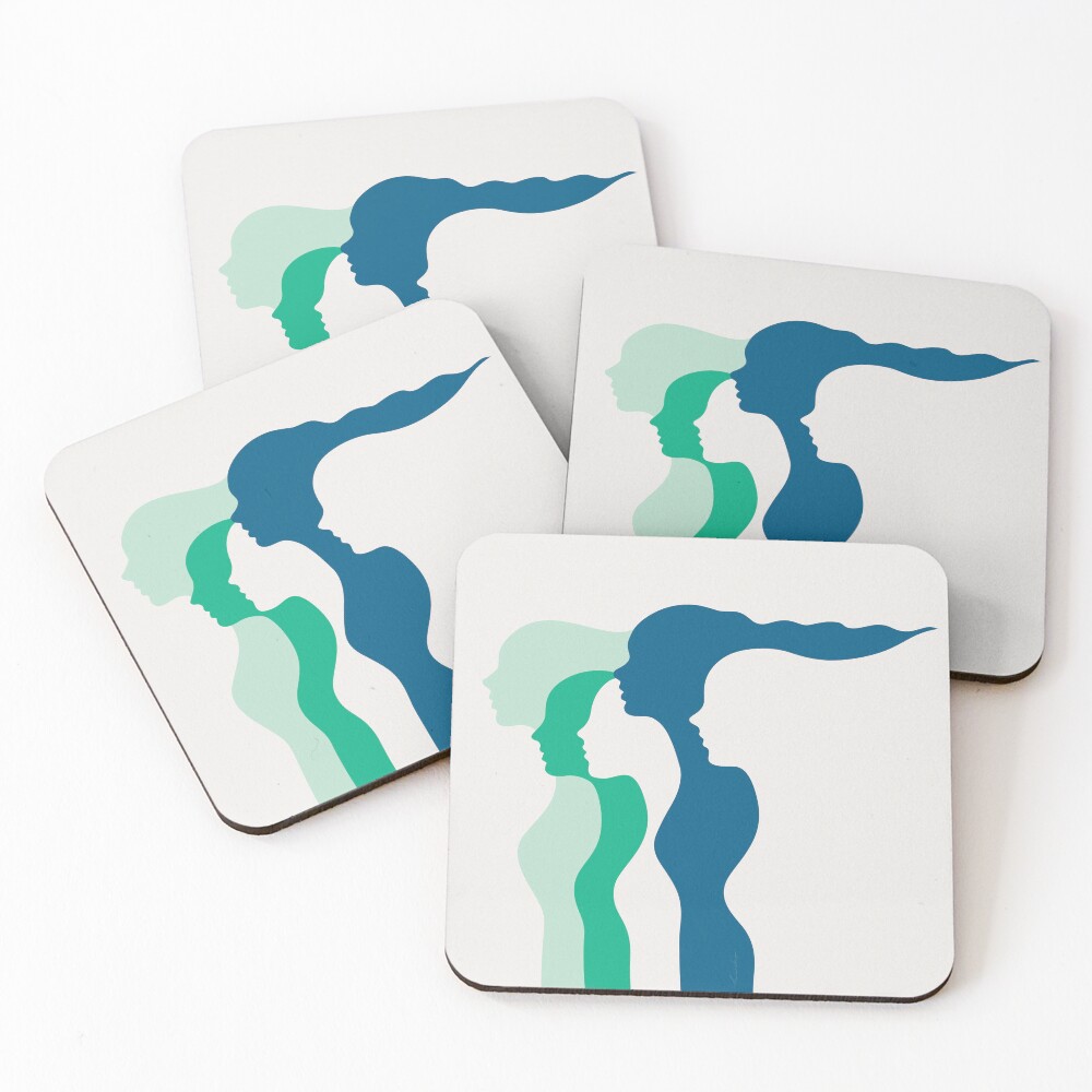 Item preview, Coasters (Set of 4) designed and sold by MyBonShaBon.