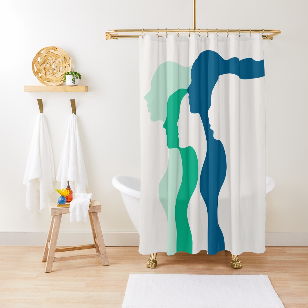 Item preview, Shower Curtain designed and sold by MyBonShaBon.