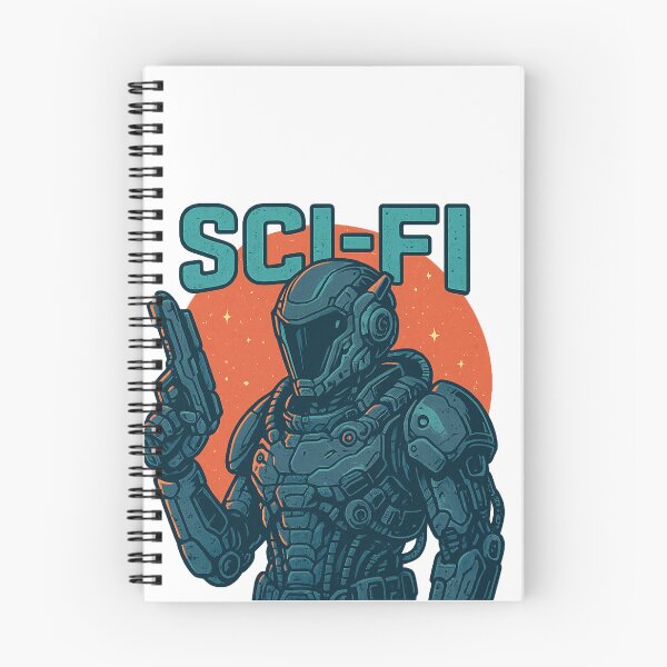 Item preview, Galactic Enforcer – Sci-Fi Warrior designed and sold by AdrianKulawik.
