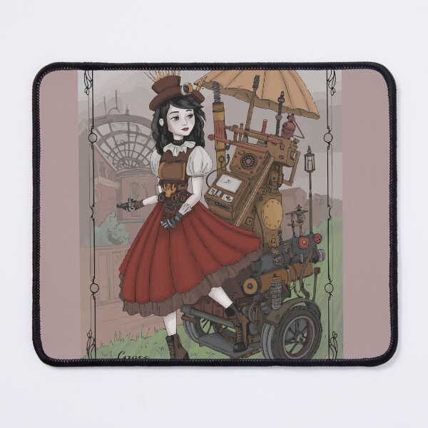 Item preview, Mechanized Steampunk Grace designed and sold by Ketique.