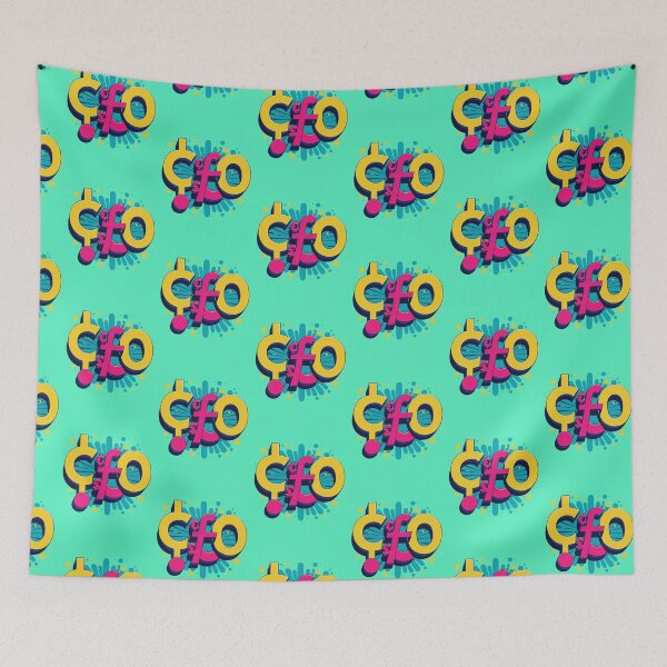 Item preview, CEO Boss Leader Office Humor Humor Cool Cute Profession Occupation Phrase designed and sold by UrbanStitchCreations.