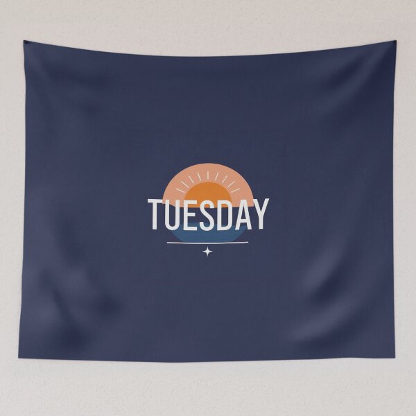 Item preview, Tuesday Logo Featuring Sunrise Artwork designed and sold by Rue Market.