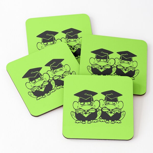 Item preview, 2 Frog College Degree School Certificate Proud Student Team designed and sold by shirt-o-mat.