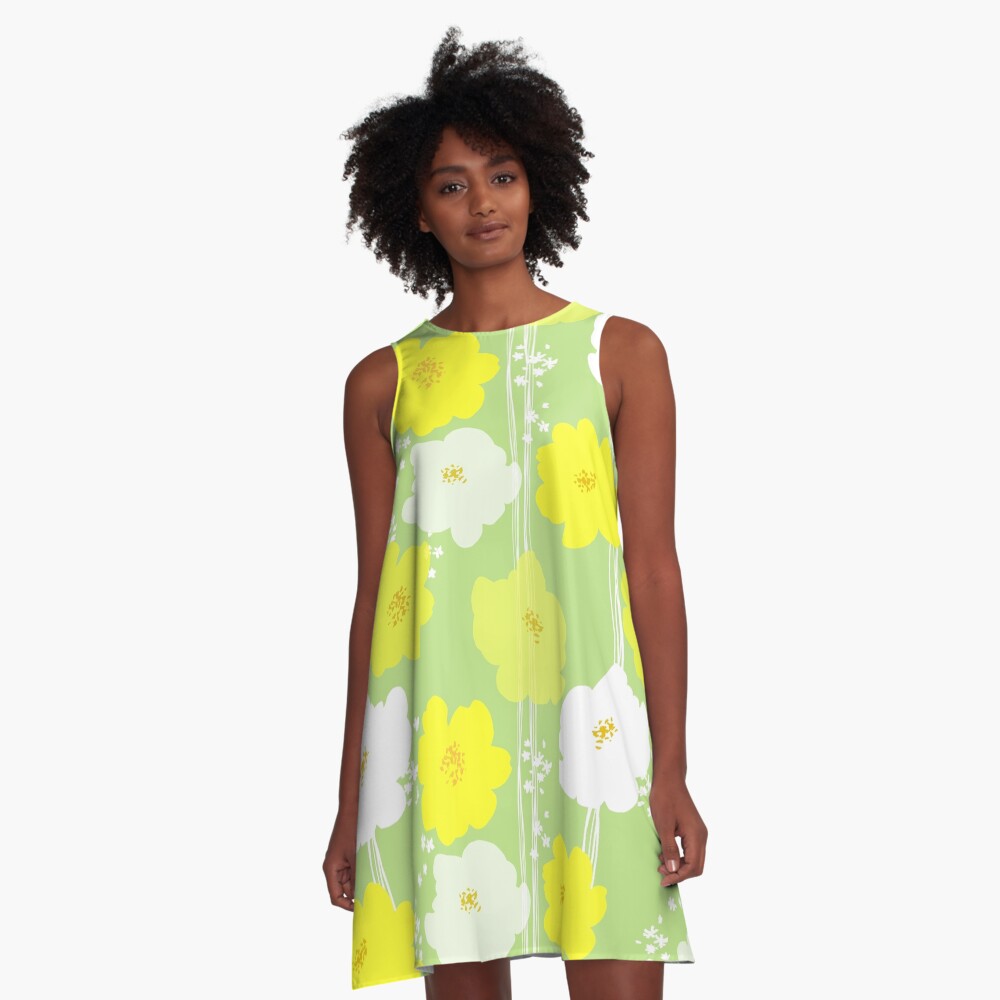 Item preview, A-Line Dress designed and sold by MyBonShaBon.