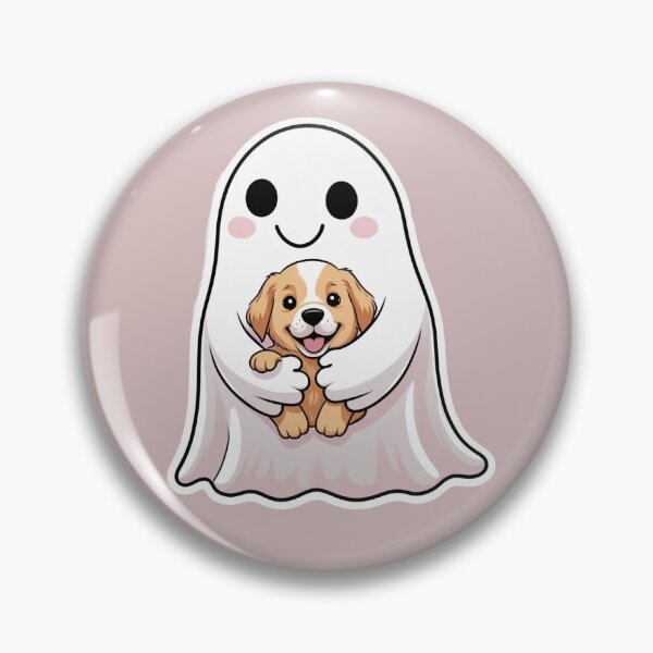 Item preview, Happy Ghost with Puppy designed and sold by LewpyG.