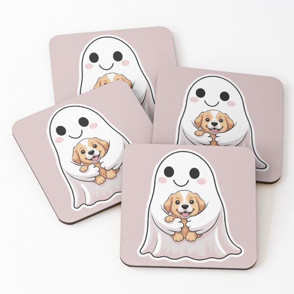Item preview, Happy Ghost with Puppy designed and sold by LewpyG.