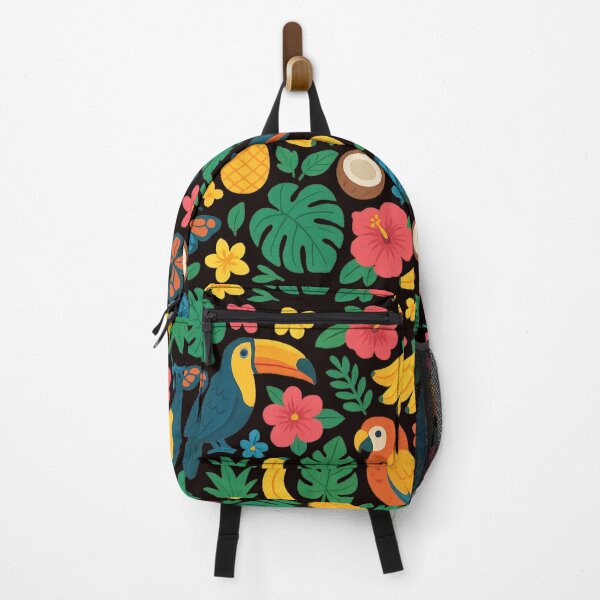 Item preview, Great colorfull tropical pattern designed and sold by QCena.