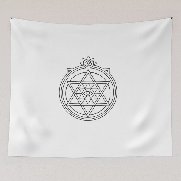 Item preview, Shri Yantra with Sanskrit designed and sold by Lucky 777.