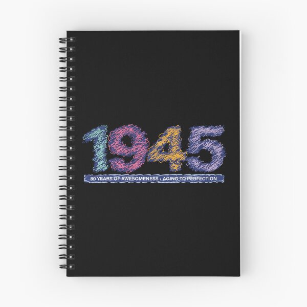 Item preview, 1945 - 80 Years of Awesomeness – Aging to Perfection designed and sold by PCStudio57.
