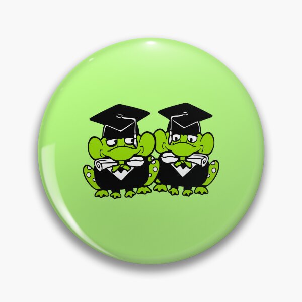 Item preview, 2 Frog College Degree School Certificate Proud Student Team designed and sold by shirt-o-mat.