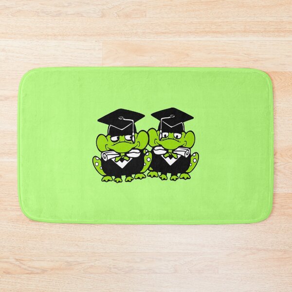 Item preview, 2 Frog College Degree School Certificate Proud Student Team designed and sold by shirt-o-mat.