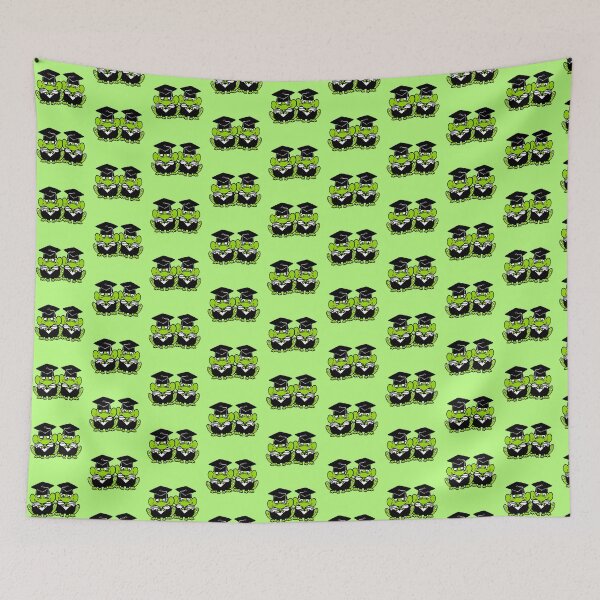 Item preview, 2 Frog College Degree School Certificate Proud Student Team designed and sold by shirt-o-mat.