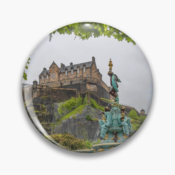 Item preview, UK. Scotland. Edinburgh. Prince's Gardens. Fountain. designed and sold by vadim19.