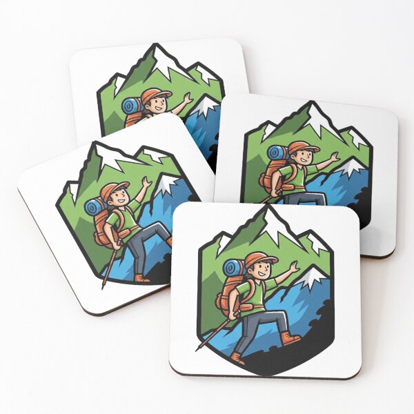 Item preview, Hike | Adventurous and Nature-Loving Outdoor-Inspired Graphic designed and sold by Tw1nsAIArt.