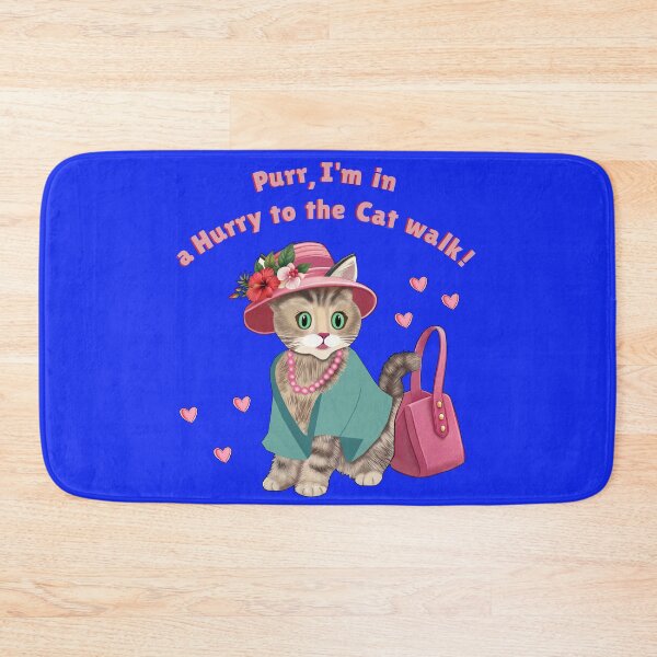 Item preview, Purr Fashionista - Сyber Trendy Cat T-shirt  designed and sold by Felia001.