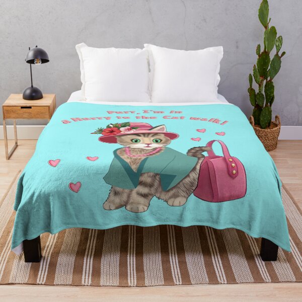 Item preview, Purr Fashionista - Сyber Trendy Cat T-shirt  designed and sold by Felia001.