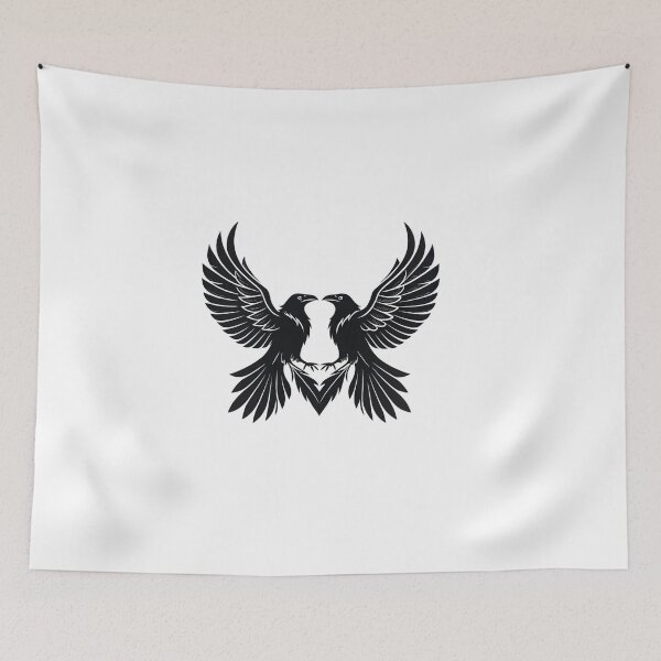 Item preview, Raven Silhouettes designed and sold by Lucky 777.