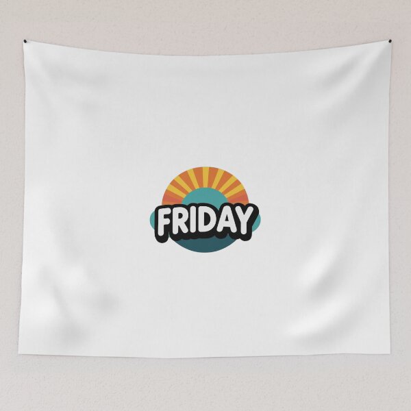 Item preview, Friday Logo with Rising Sun Design designed and sold by Rue Market.