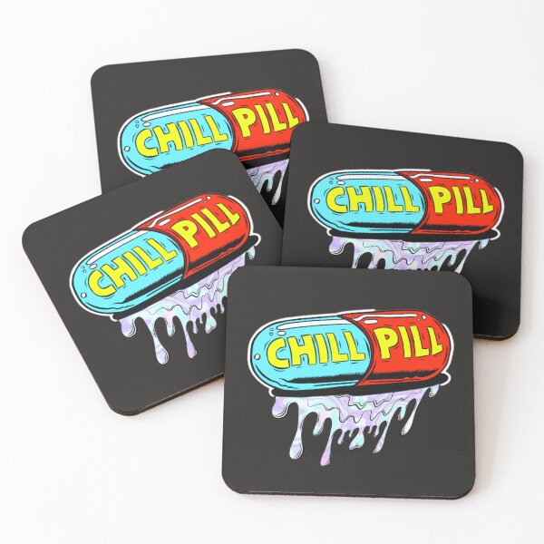 Item preview, Chill Pill Psychedelic Unicorn Vomit designed and sold by FestDrip.