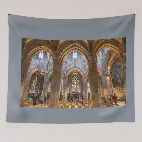 Item preview, UK. Scotland. Edinburgh. Royal Mile. St Giles' Cathedral. Arches. designed and sold by vadim19.