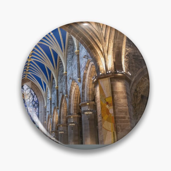 Item preview, UK. Scotland. Edinburgh. Royal Mile. St Giles' Cathedral. Aisle. designed and sold by vadim19.