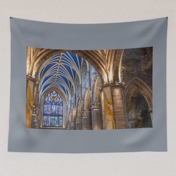 Item preview, UK. Scotland. Edinburgh. Royal Mile. St Giles' Cathedral. Aisle. designed and sold by vadim19.