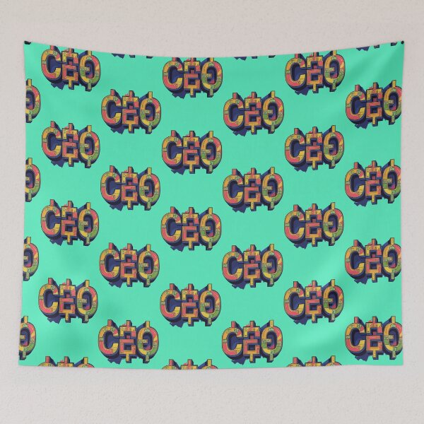 Item preview, CEO Boss Leader Office Humor Humor Cool Cute Profession Occupation Phrase designed and sold by UrbanStitchCreations.