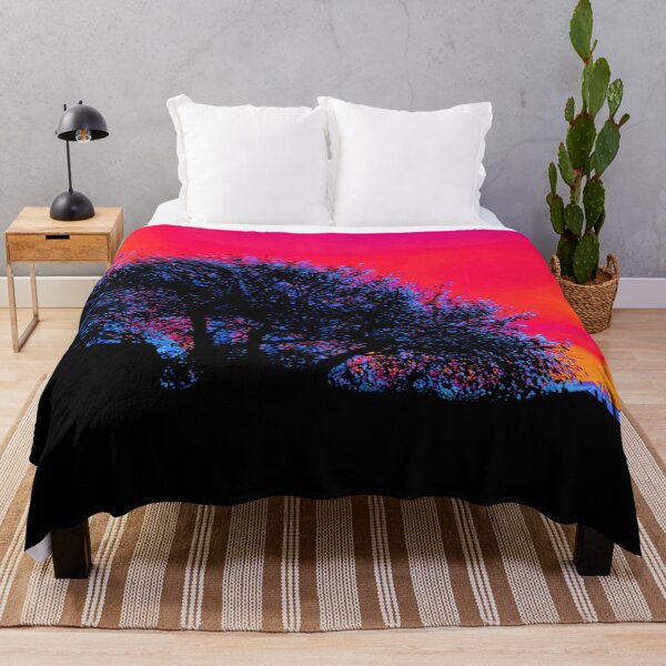 Item preview, Surrealistic color edit of twilight in the suburbs designed and sold by Dryft7.